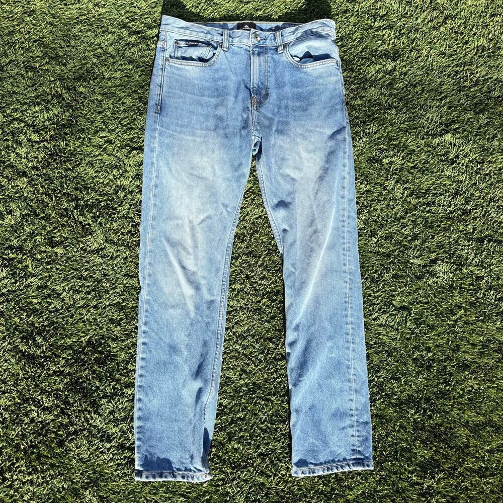 Quiksilver Jeans Straight Fit Medium Wash Size 32x32